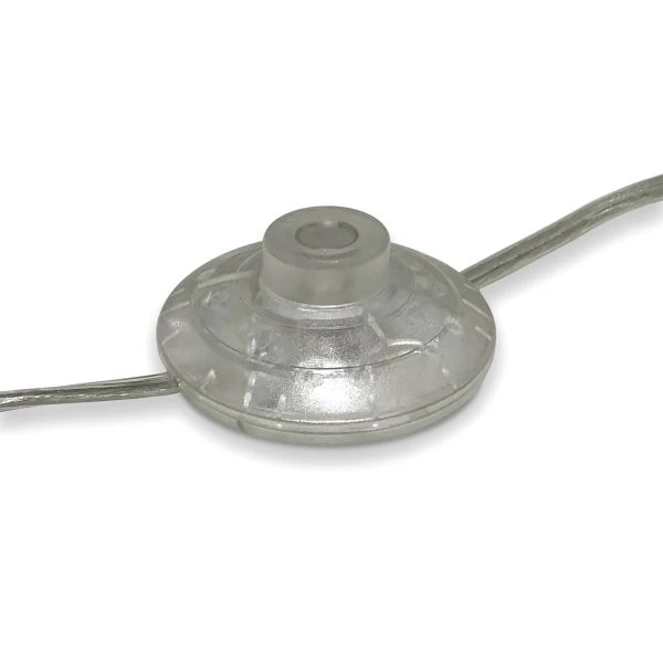 Malva 67.75" Tall Floor Lamp With Glass Shade In Brass/Clear 4 Malva 67.75" Tall Floor Lamp With Glass Shade In Brass/Clear - Image 4