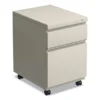 Alera File Pedestal With Full-Length Pull, Left Or Right, 2-Drawers: Box/File, Legal/Letter, Putty, 14.96" X 19.29" X 21.65"