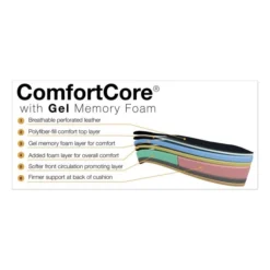 La-Z-Boy Commercial 2000 High-Back Executive Chair, Dynamic Lumbar Support, Supports 300lb, 20" To 23" Seat Height, Black, Silver Base -office furniture sale 998a51c2f68b14a156c9981e2f0097674a 1