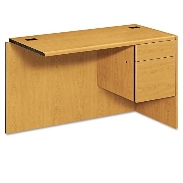 HON 10700 "L" Workstation Return, Right 3/4 Pedestal, 48w X 24d X 29.5h, Harvest 1 HON 10700 "L" Workstation Return, Right 3/4 Pedestal, 48w X 24d X 29.5h, Harvest