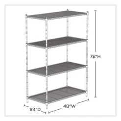 Safco Industrial Wire Shelving Unit -office furniture sale 9b95763b518af62d125c00c0430766e161
