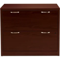 HON Valido 11500 Series Two-Drawer Lateral File, 36w X 20d X 29 1/2h, Mahogany
