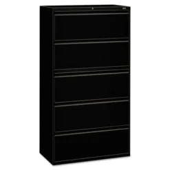 HON Brigade 800 Series 5-Drawer Lateral File Cabinet