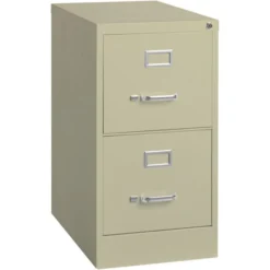 Lorell Commercial-Grade 2 Drawer Vertical File Cabinet