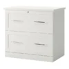 2-Drawer 30"W Lateral File Cabinet, White