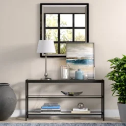 Wilmer 28" Tall Table Lamp With Fabric Shade In Brushed Nickel -office furniture sale 9cede4d5136ded672473ba02c5b7efcfdb