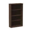 Alera Valencia Series Bookcase, Four-Shelf, 31.75w X 14d X 54.88h, Espresso
