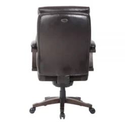 Thomasville Edinger Ergonomic Bonded Leather Big & Tall High-Back Chair, Brown -office furniture sale 9e220d0f78e4c010e6ac53053ab6c6006c