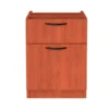 Alera Valencia Series Hanging Pedestal File, Left/Right, 2-Drawer: Box/File, Legal/Letter, Cherry, 15.63 X 20.5 X 19.25