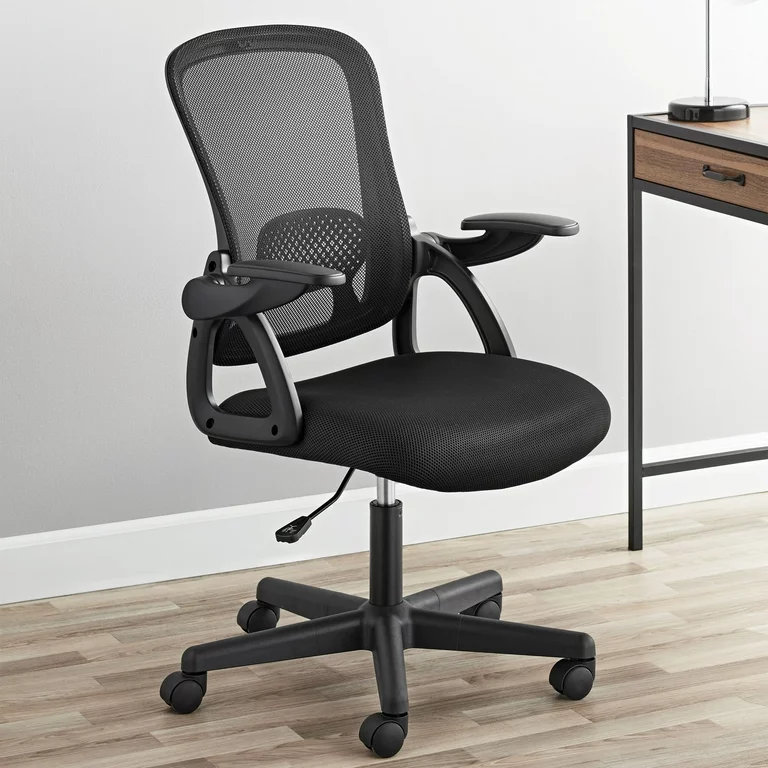 office furniture sale -office furniture sale Mainstays Ergonomic Mesh Back Task Office Chair with Flip up Arms Black Fabric 275 lb 584c4cc5 fc4d 46d3 9a23 5a3fb5bb134e.6c681a1d24f26e9c017a3a011877e2d8