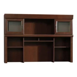 Sauder Heritage Hill 59”W Credenza Hutch, Classic Cherry