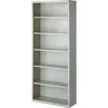 Lorell Fortress Series 6-Shelf Steel Bookcase