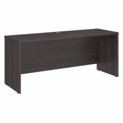 Bush Business Furniture Studio C 72W X 24D Credenza Desk In Storm Gray
