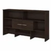 Bush Business Furniture Office 500 72W Desk Hutch In Black Walnut