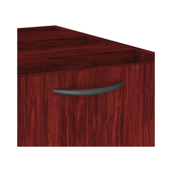 Alera Valencia Series Full Pedestal File, Left/Right, 3-Drawers: Box/Box/File, Legal/Letter, Mahogany, 15.63" X 20.5" X 28.5" 6 Alera Valencia Series Full Pedestal File, Left/Right, 3-Drawers: Box/Box/File, Legal/Letter, Mahogany, 15.63" X 20.5" X 28.5" - Image 6