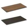 Alera Reversible Laminate Table Top, Rectangular, 47.63w X 23.63d, Espresso/Walnut