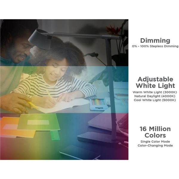 Bostitch Verve Adjustable LED Desk Lamp 8 Bostitch Verve Adjustable LED Desk Lamp - Image 8