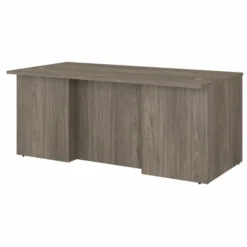 Bush Business Furniture Office 500 72W X 36D Executive Desk In Modern Hickory