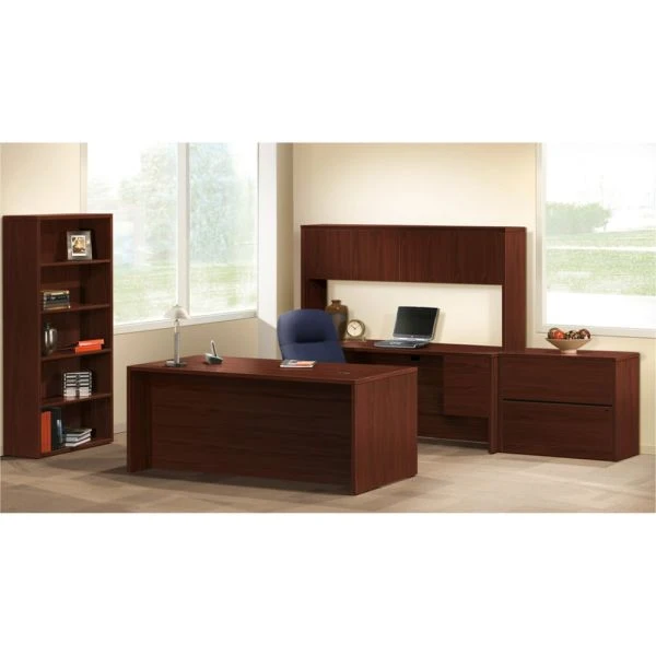 HON 10500 Series Lateral File, 4 Legal/Letter-Size File Drawers, Mahogany, 36" X 20" X 59.13" 4 HON 10500 Series Lateral File, 4 Legal/Letter-Size File Drawers, Mahogany, 36" X 20" X 59.13" - Image 4