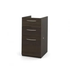 Bestar Embassy Pedestal In Dark Chocolate(ready-to-assemble)