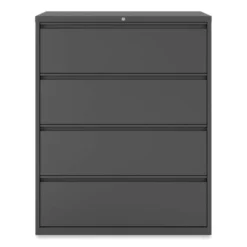 Alera Lateral File, 4 Legal/Letter/A4/A5-Size File Drawers, Charcoal, 42" X 18.63" X 52.5" -office furniture sale a51ad2d3a450423575939587665c89d7c6