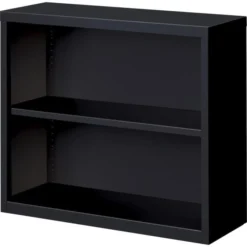 Lorell Fortress Series 2-Shelf Metal Bookcase -office furniture sale a5cdea821c233c0a8c423408d14f766ddc