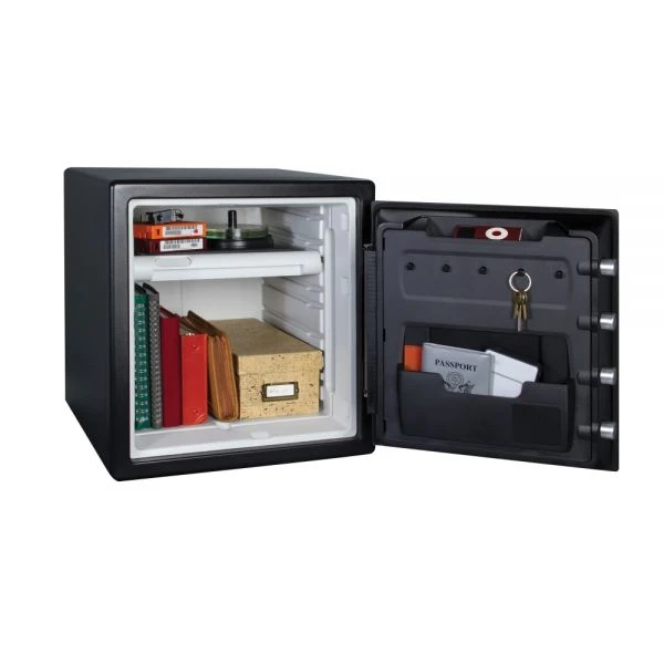SentrySafe Alarm Fire/Water Safe, 1.23 Cu Ft, Black 2 SentrySafe Alarm Fire/Water Safe, 1.23 Cu Ft, Black - Image 2
