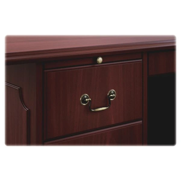 HON 94000 Series Stack-On Storage Hutch With 4 Doors, 70w X 16.13d X 37h, Mahogany 4 HON 94000 Series Stack-On Storage Hutch With 4 Doors, 70w X 16.13d X 37h, Mahogany - Image 4