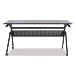 Alera Flip And Nest Table Base, 55.88w X 23.63d X 28.5h, Black -office furniture sale a78ade8660997a14a60f03729fde2d7ef9