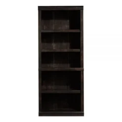 72"H 5-Shelf Bookcase, Peppered Black -office furniture sale a815570fe3c92f34f307055c7a35ecff7e