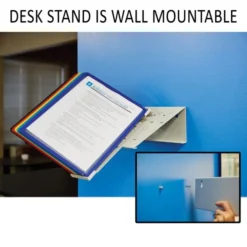 Durable VARIO Reference Desktop System, 10 Panels, Assorted Borders And Panels -office furniture sale a8329a7057ed7570c9f08e1742ff62e89e