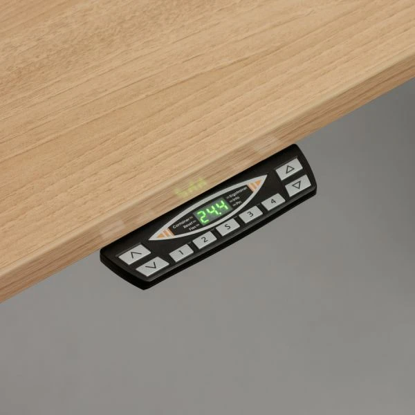 Lorell Quadro Workstation Sit-to-Stand 3-Leg Base 2 Lorell Quadro Workstation Sit-to-Stand 3-Leg Base - Image 2