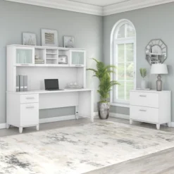 Bush Furniture Somerset 72W Office Desk With Hutch And Lateral File Cabinet In White 11 Bush Furniture Somerset 72W Office Desk With Hutch And Lateral File Cabinet In White -office furniture sale aa35e84010dfb6419d75686f92f0e9d64c