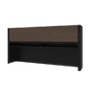 Bestar Connexion Hutch For Credenza In Antigua & Black