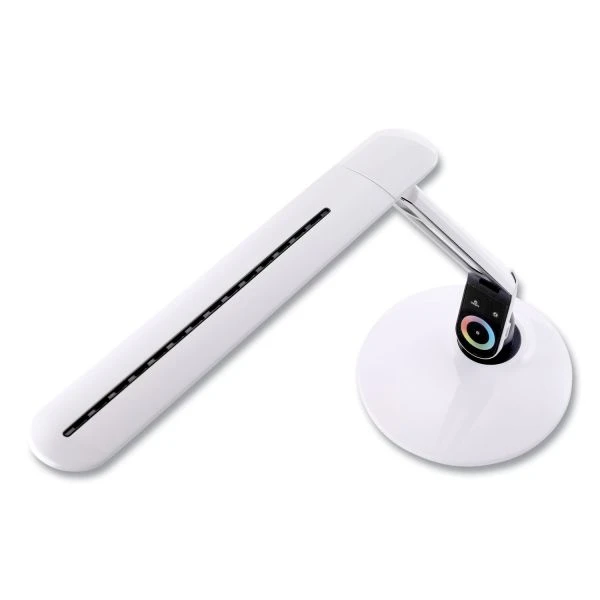 Bostitch Color Changing LED Desk Lamp With RGB Arm, 18.12" High, White 4 Bostitch Color Changing LED Desk Lamp With RGB Arm, 18.12" High, White - Image 4
