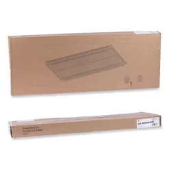 Alera Industrial Wire Shelving Extra Wire Shelves, 48w X 18d, Silver, 2 Shelves/Carton -office furniture sale abd1ace423363f344800625744d3c18db1