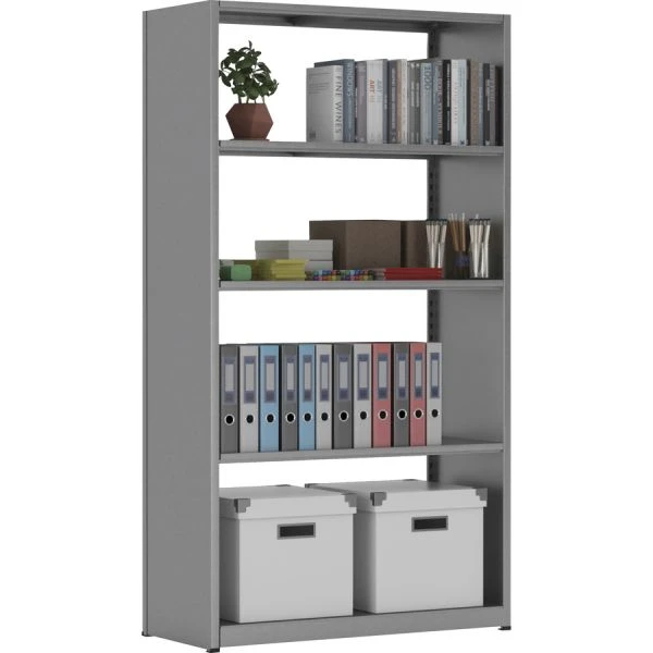 Tennsco Capstone Shelving 36"W 5-shelf Unit 2 Tennsco Capstone Shelving 36"W 5-shelf Unit - Image 2