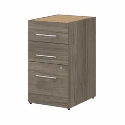 Bush Business Furniture Office 500 16W 3 Drawer File Cabinet In Modern Hickory - Assembled