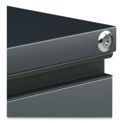 Alera File Pedestal With Full-Length Pull, Left Or Right, 3-Drawers: Box/Box/File, Legal/Letter, Charcoal, 14.96" X 19.29" X 27.75" -office furniture sale ac8b440a471a133daa738c6a71c4fb7cd0