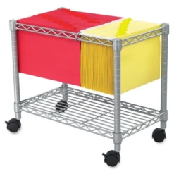 Safco Wire Mobile File Cart
