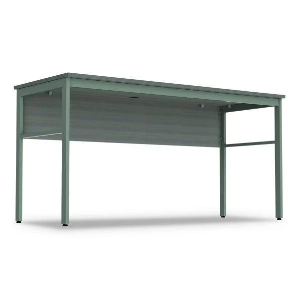 Linea Italia Urban Series Desk Workstation, 59" X 23.75" X 29.5", Ash 2 Linea Italia Urban Series Desk Workstation, 59" X 23.75" X 29.5", Ash - Image 2