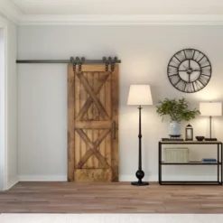 Wilmer 68" Tall Floor Lamp With Fabric Shade In Blackened Bronze/White -office furniture sale ad7f2fa94c5fe996074152e63fe40c52c5