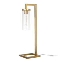 Malva 26" Tall Table Lamp With Glass Shade In Brass/Clear 13 Malva 26" Tall Table Lamp With Glass Shade In Brass/Clear -office furniture sale adc2d412c4a81c4cf435666c7e300092ff