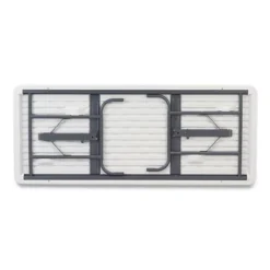 Iceberg IndestrucTables Too 600 Series Folding Table, Rectangular Top, 600 Lb Capacity, 72w X 30d X 29h, Platinum -office furniture sale ade1d6f6f9ea53d0ed0c3b44d20c0051b5