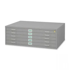 Safco 5 Drawers Steel Flat File