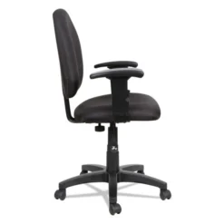 Alera Essentia Series Swivel Task Chair With Adjustable Arms, Supports Up To 250 Lbs., Black Seat/Black Back, Black Base 21 Alera Essentia Series Swivel Task Chair With Adjustable Arms, Supports Up To 250 Lbs., Black Seat/Black Back, Black Base -office furniture sale aea73d105d92e21583e935eeeac7f664bd