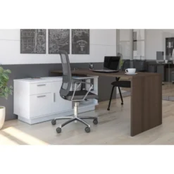 Bestar Equinox L-Shaped Desk - Antigua & White 9 Bestar Equinox L-Shaped Desk - Antigua & White -office furniture sale aec60b9d59e44dbaaabcfeffc01b66641d