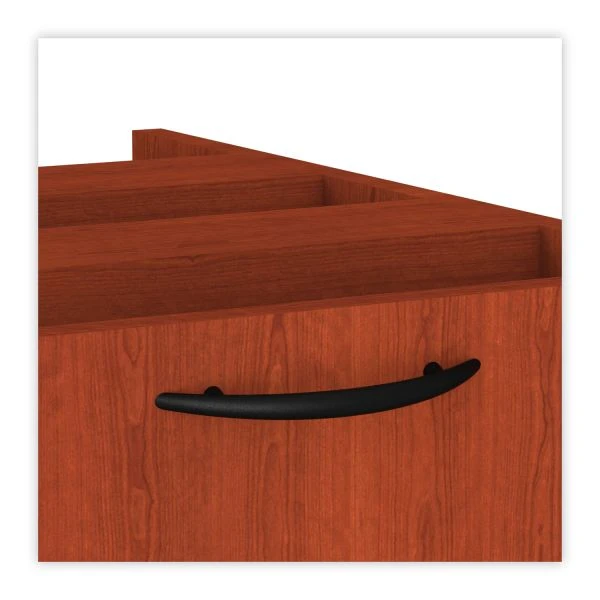 Alera Valencia Series Hanging Pedestal File, Left/Right, 2-Drawer: Box/File, Legal/Letter, Cherry, 15.63 X 20.5 X 19.25 3 Alera Valencia Series Hanging Pedestal File, Left/Right, 2-Drawer: Box/File, Legal/Letter, Cherry, 15.63 X 20.5 X 19.25 - Image 3