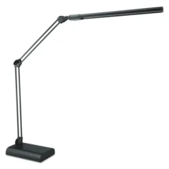 Alera Adjustable LED Desk Lamp, 3.25w X 6d X 21.5h, Black
