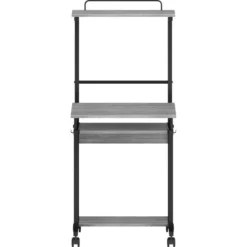 LYS Mobile Computer Workstation With Keyboard Tray -office furniture sale af7383ddbf4f19647caa5f32a79563416e